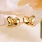 Heart earrings