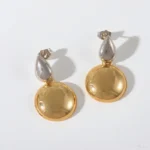 Dia mix color earrings