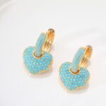 Heart earrings
