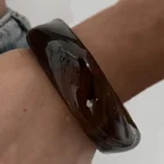 Deep brown bracelet