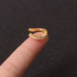 Krama gold ear cuff