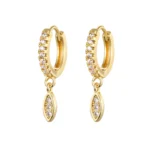 Tina gold earrings