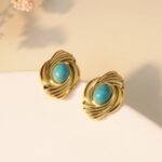 Naya blue earrings